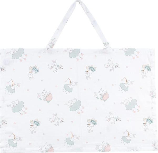 Gezenbebe Hero Müslin Bebek Emzirme Önlüğü (60x90) Bunny - Image 1