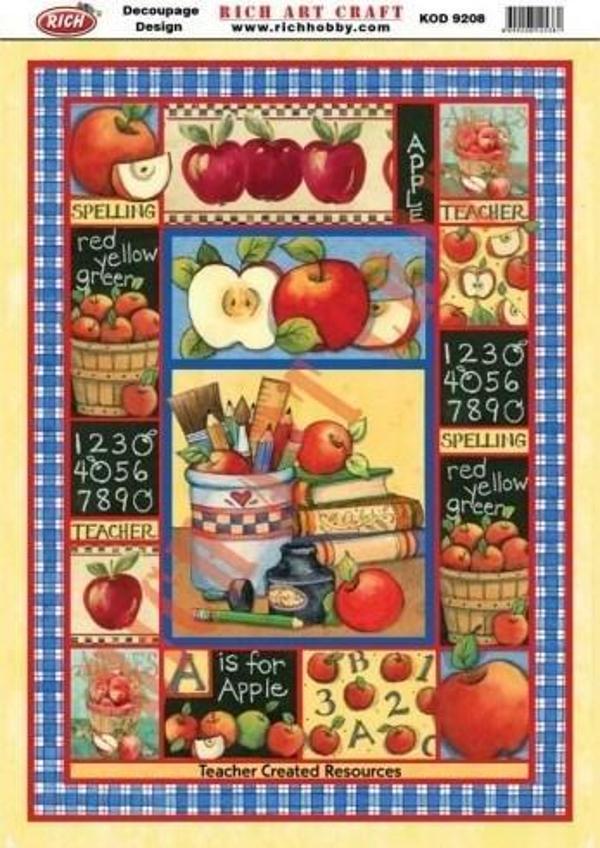 Rich Dekopaj Kağıdı 33x48 cm. 9208 - Image 1