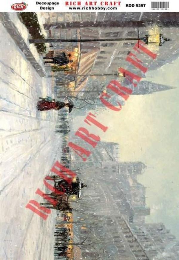 Rich Dekopaj Kağıdı 33x48 cm. 9397 - Image 1