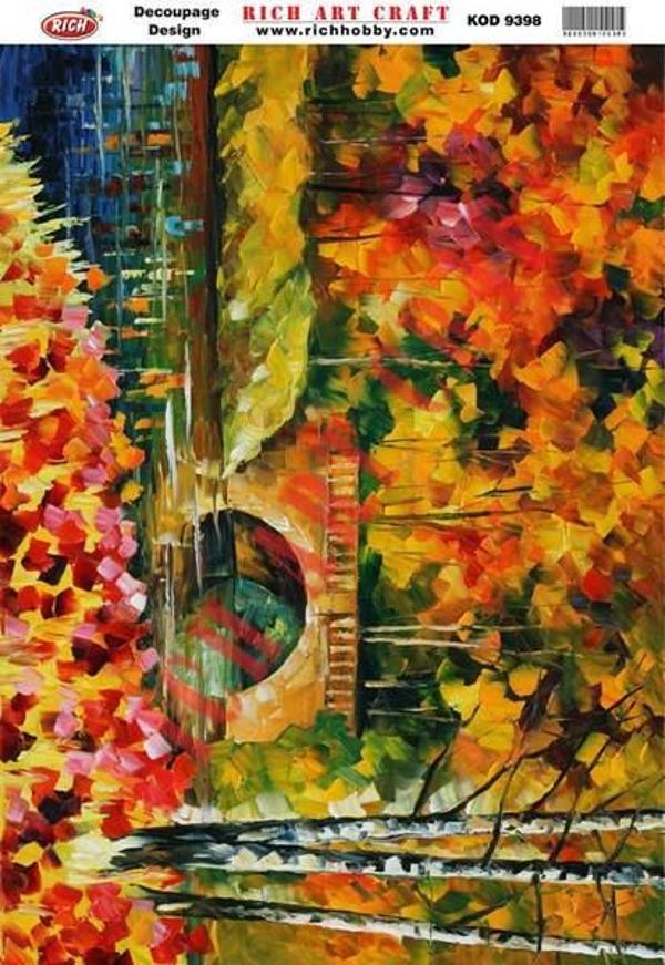 Rich Dekopaj Kağıdı 33x48 cm. 9398 - Image 1