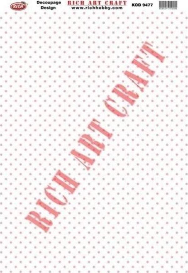 Rich Dekopaj Kağıdı 33x48 cm. 9477 - Image 1