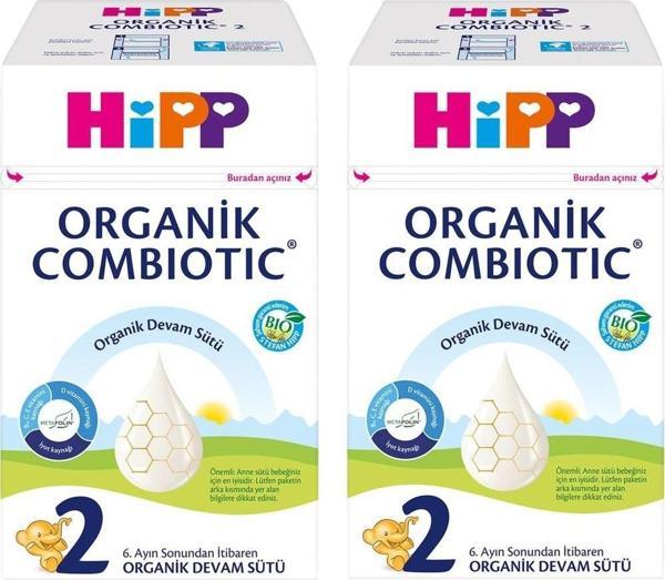 Hipp 2 Organik Combiotic Bebek Sütü 600Gr x2Adet - Image 1