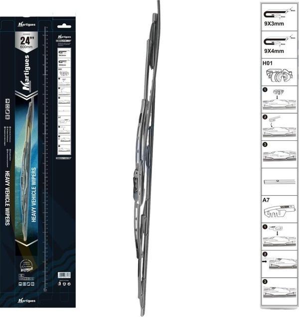 Martigues Silecek 600Mm Fıskıyelı Iveco Daıly Cıty Nıssan Interstar Movano Espace Iı Master - Image 1