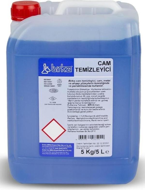 Birka Cam Temizleyici, 5 Kg. X 4 Adet - Image 1