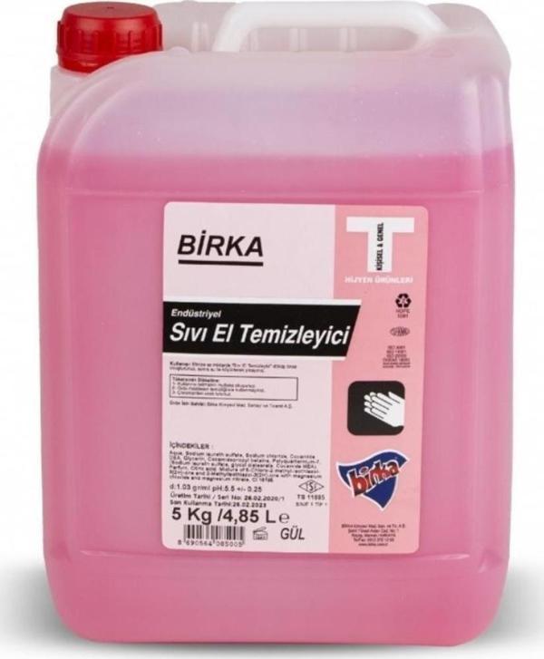Birka Sıvı El Temizleyici (Gül), 5 Kg x 4 Adet - Image 1