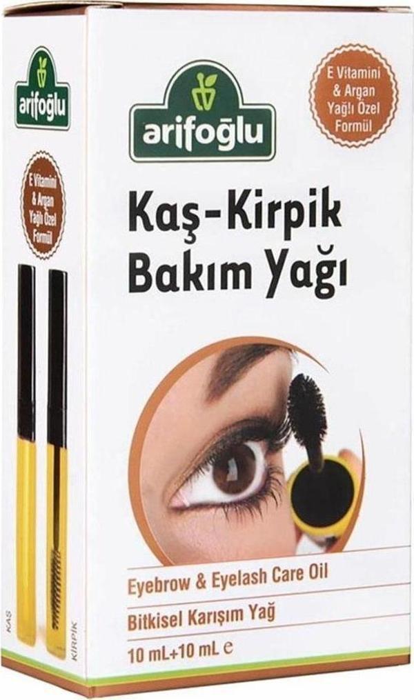 Arifoğlu Kaş Kirpik Bakım Yağı 2x10ml - Image 1