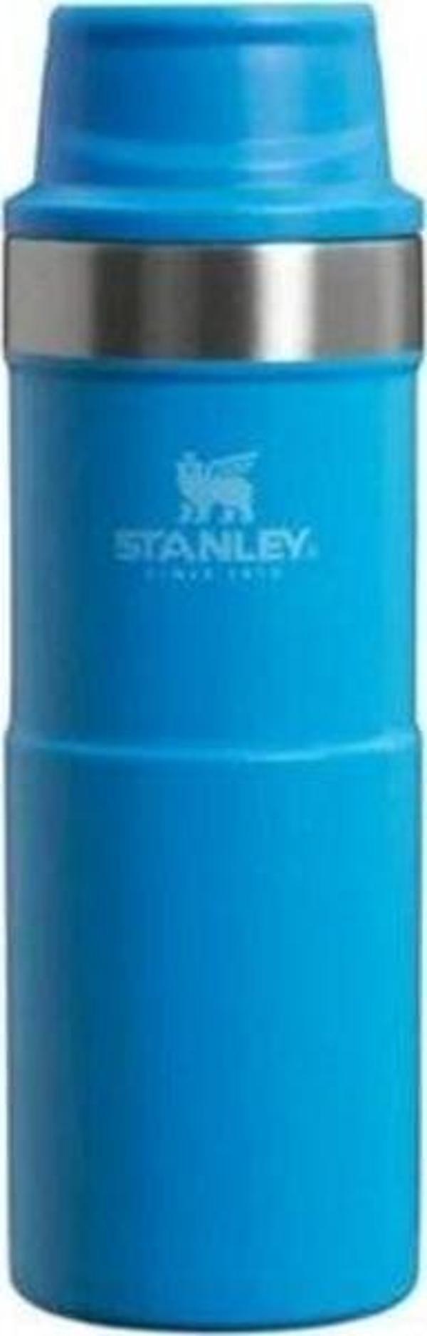 Stanley Klasik Trigger-Action Termos Bardak 0.35 LT - Mavi - Image 1