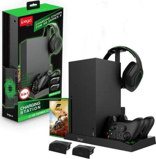 Konsol Plus Xbox Series X Uyumlu Soğutucu Dikey 5 in 1 Stand İPEGA PG-XBX013 - Image 1