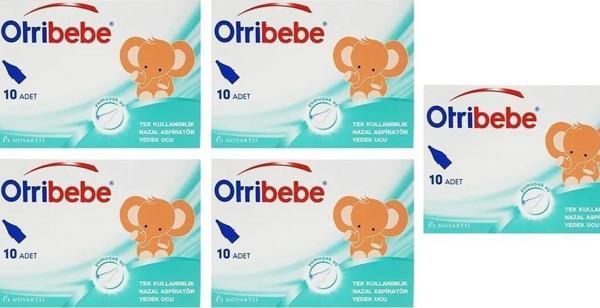Otribebe Nazal Aspiratör Yedek Ucu 10\'lu 5 Adet - Image 1