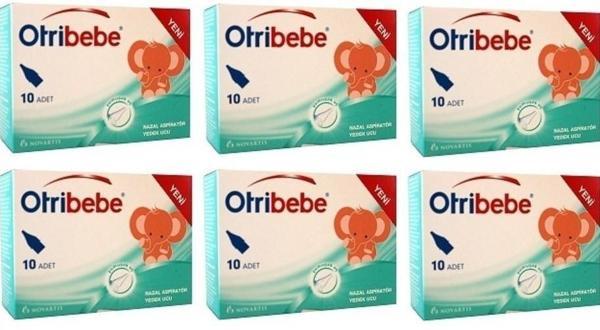 Otribebe Nazal Aspiratör Yedek Ucu 10\'lu 6 Adet - Image 1