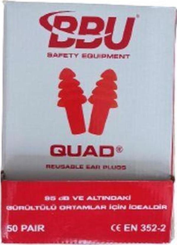Kulak Tıkacı Bbu Ep500 Quad Çam Tipi 22 Db 50Çift - Image 1