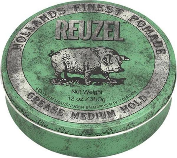 Reuzel Green Pomade Grease Kalın Telli ve Kıvırcık Saçlar için 340Gr - Image 1