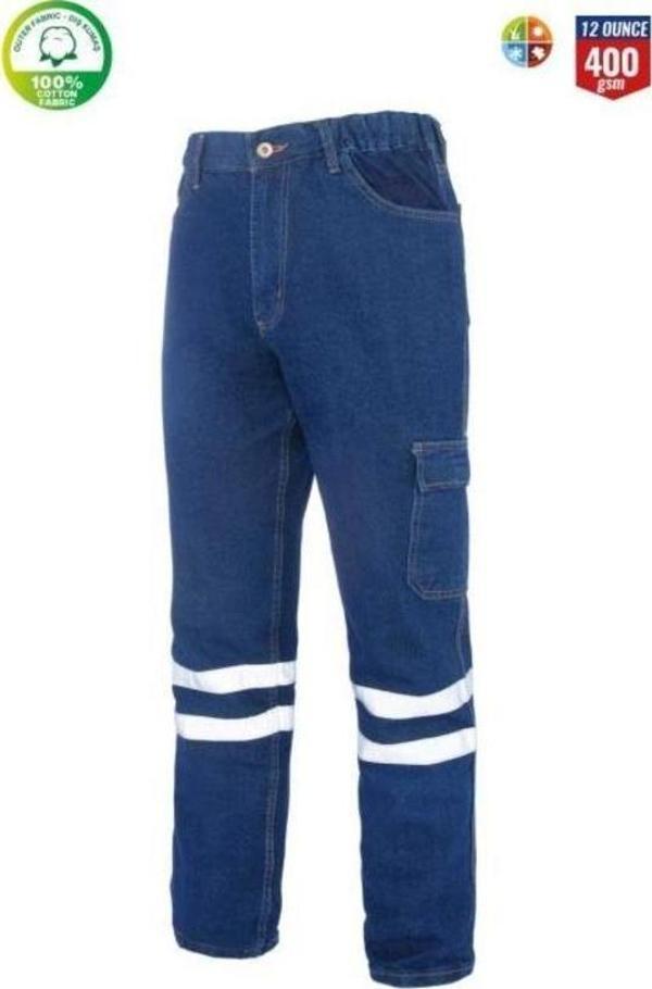 Kot İş Pantolonu Myform 2136 Sona Denim Renk Mavi - Image 1