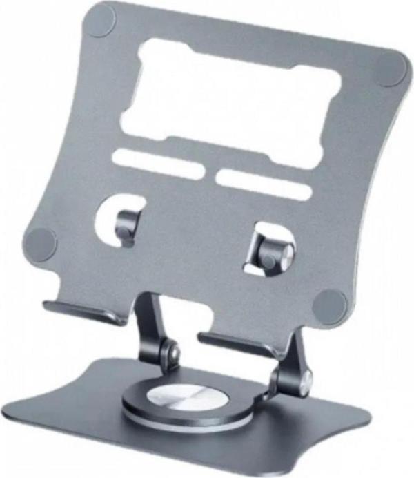 Coofbe Alüminyum Yükseklik Ayarlı 360° Dönebilen Tablet Laptop Standı Masaüstü Laptop Standı Kaymaz Ped - Image 1
