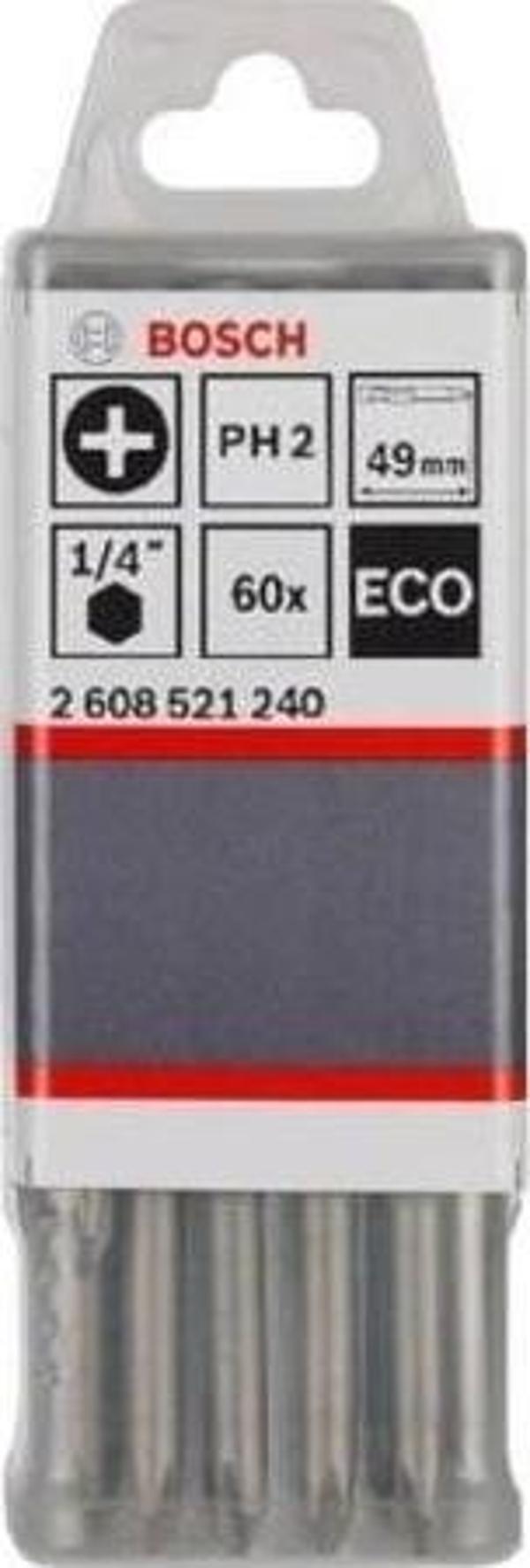 Bosch - Eco PH2 Vidalama Ucu 49mm 60'lı - Image 1
