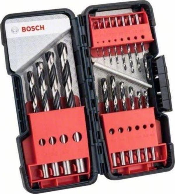 Bosch HSS PointTeQ Delme Uç 18 Parça Metal ToughBox - Image 1