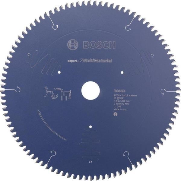 Bosch - Expert Serisi Çoklu Malzeme için Daire Testere Bıçağı 300*30 mm 96 Diş - Image 1