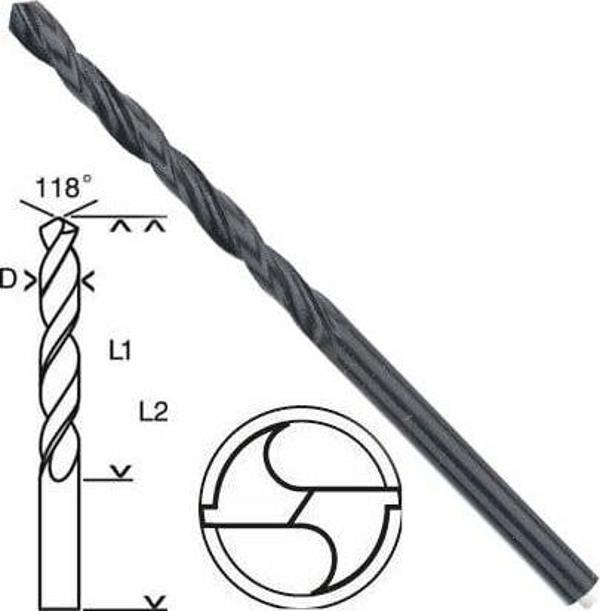 Bosch HSS-R Metal Matkap Uç 6x57x93mm - Image 1