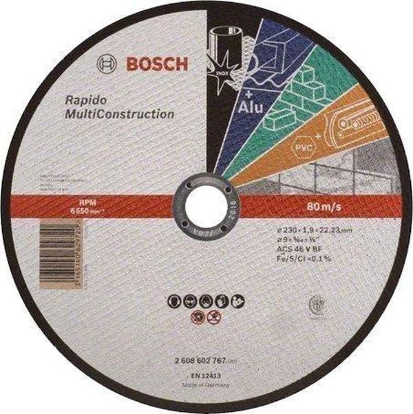 Bosch Kesme Diski MultiConstruction 230x1.9mm Tüm Malzemeler - Image 1