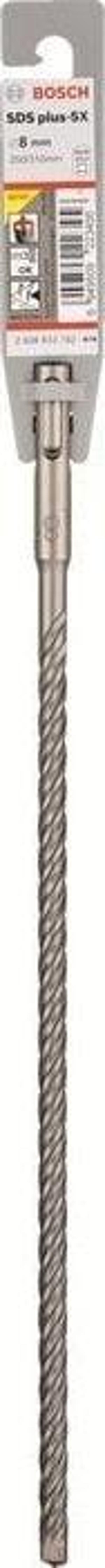 Bosch SDS-Plus 5X Matkap Uç 8x250x310mm Taş ve Beton - Image 1