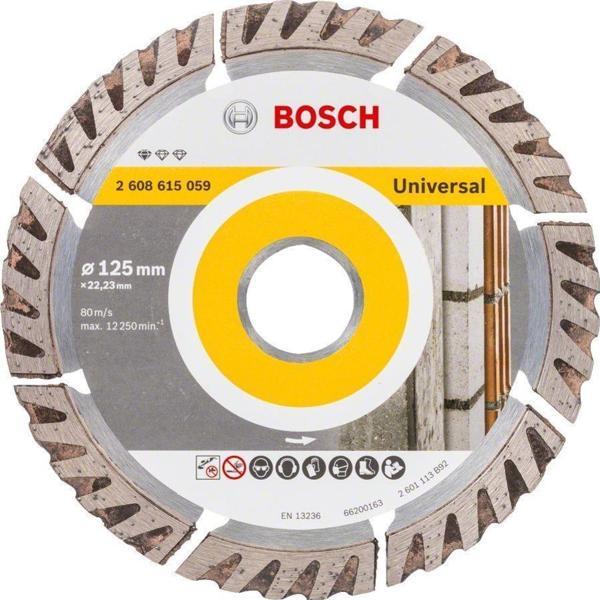 Bosch - Standard Seri Genel Yapı Malzemeleri İçin Elmas Kesme Diski 125 mm - Image 1