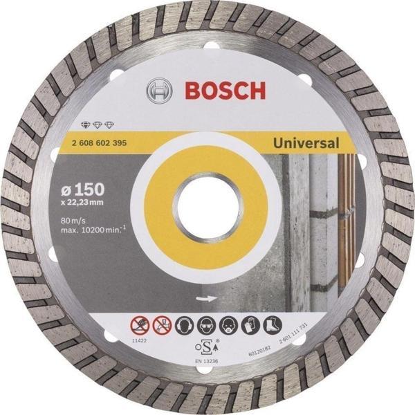 Bosch - Standard Seri Genel Yapı Malzemeleri İçin Turbo Segmanlı Elmas Kesme Diski 150 mm - Image 1