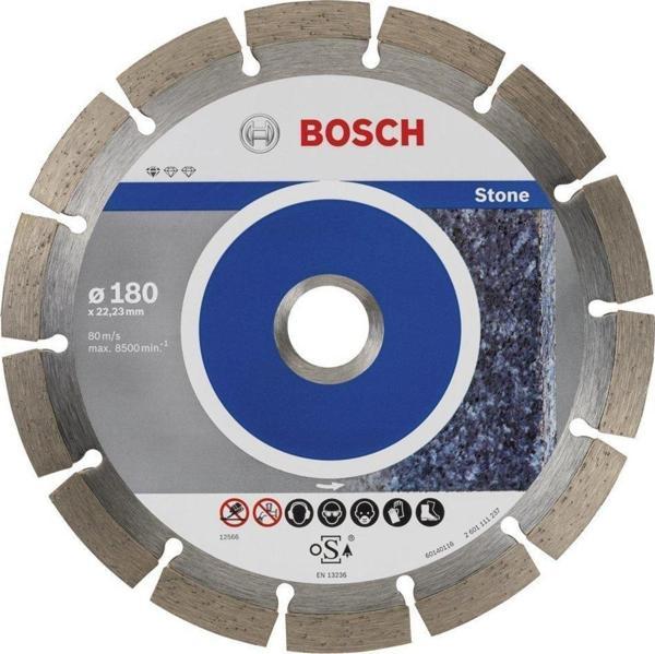 Bosch - Standard Seri Taş İçin, 9+1 Elmas Kesme Diski Set 180 mm - Image 1