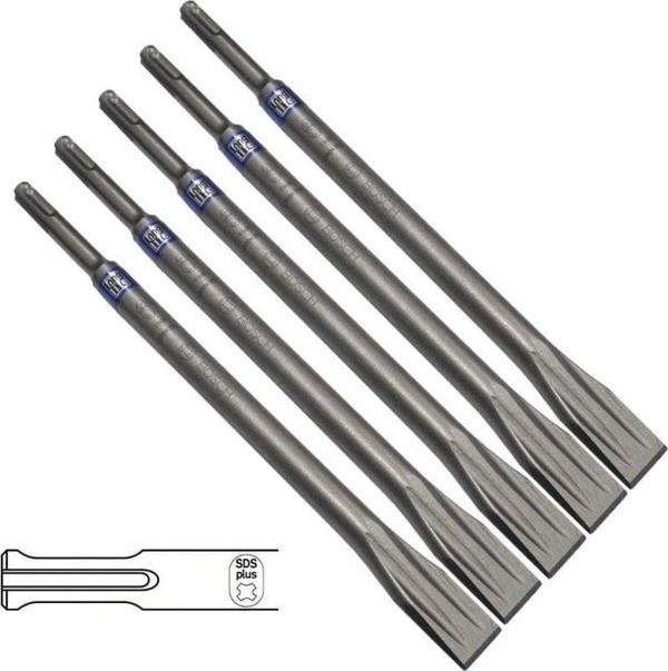 Bosch SDS-Plus Long Life Yassı Keski 250mm 5'li Paket - Image 1