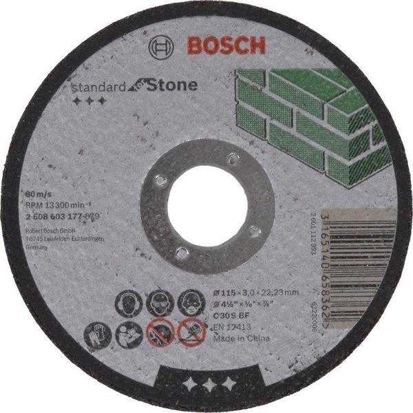 Bosch Standart Kesme Diski 115x3mm Taş - Image 1