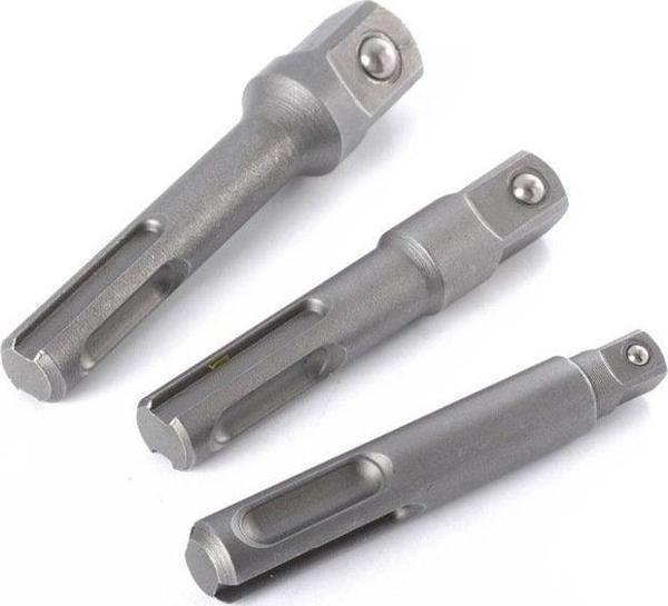 Todrill TD50738 SDS-Plus Adaptör Seti 3 Parça - Image 1