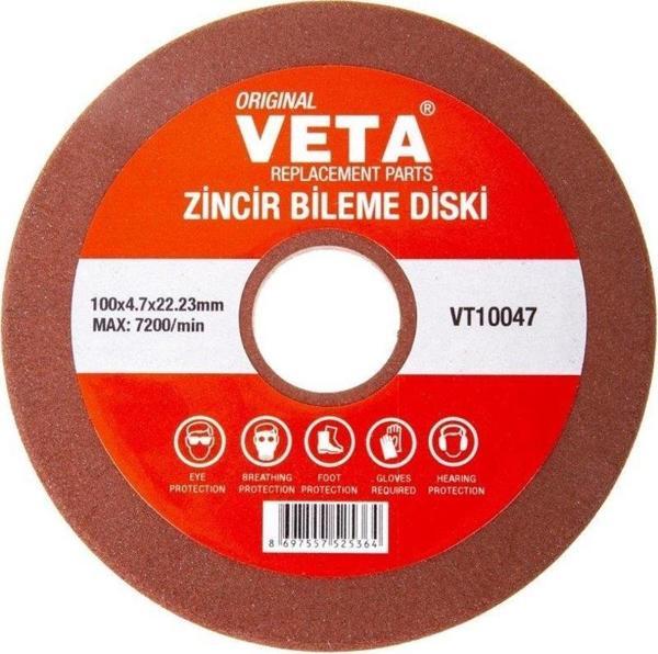 Veta VT10047 Zincir Bileme Diski 100x23x4.7mm ZB85 - Image 1