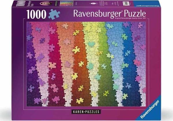 Ravensburger 1000 Parça Puzzle Renkler 010272  - Image 1