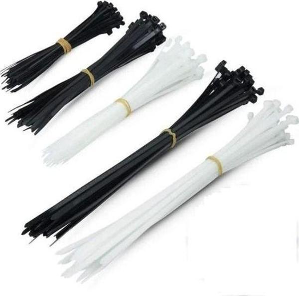 Zenith 2.5 x 200 mm Kablo Bağı & Plastik Cırt Kelepçe Beyaz Paket (100ADET) - Image 1