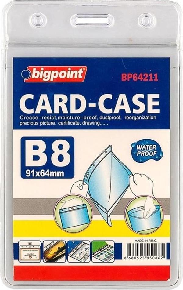 Bigpoint BP642 Kilitli Kart Poşeti Dikey 64x91mm (10 lu) - Image 1