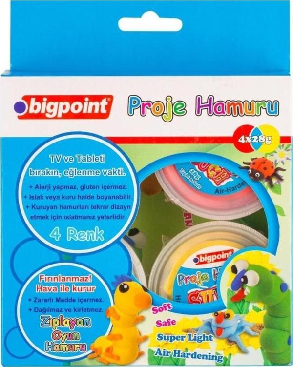 Bigpoint Proje Hamuru 4 Renk - Image 1
