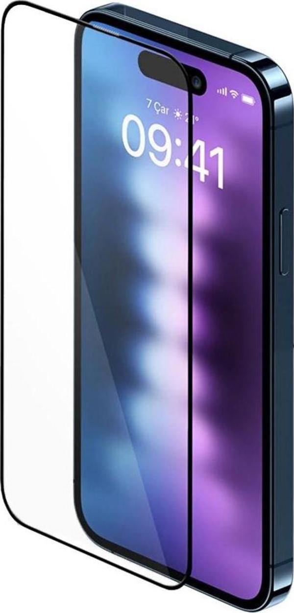 LinkTech iPhone 15 Pro Max Temperli 5D Pro Cam Ekran Koruyucu - Image 1