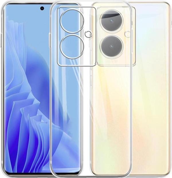 Vivo V29 Lite Kılıf Kamera Korumalı Silikon Şeffaf Kapak - Image 1