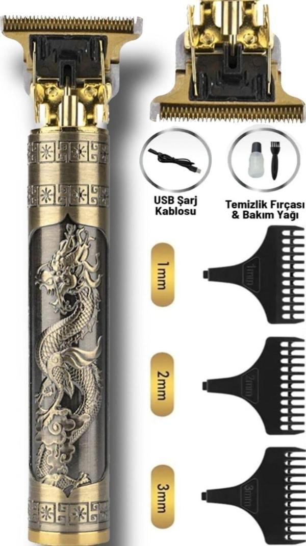 Dragon Profesyonel Saç Sakal Ense Çizim Tüm Vücut Tüyü Lazer Öncesi Tıraş Makinesi. - Image 1