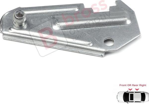 Opel Astra İçin Cam İndirme Mekanizması Bağlantı Metal Parçası Ürünümüz sağ kapı için uygundur. - Image 1