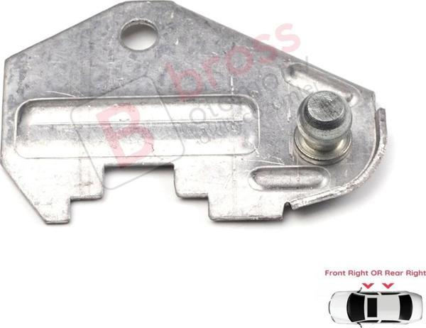 Opel Vectra İçin Cam İndirme Mekanizması Bağlantı Metal Parçası Ürünümüz sağ kapı için uygundur. - Image 1