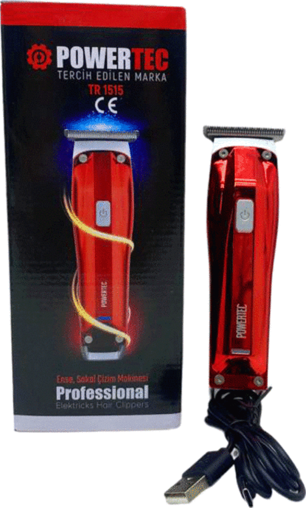 POWERTEC TR-1515 SAÇ SAKAL ENSE ÇİZİM MAKİNESİ (2818) - Image 1