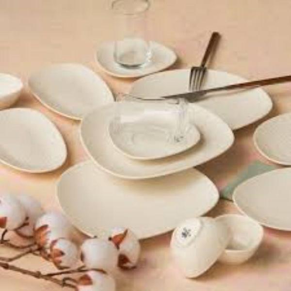 Karaca Oyster 26 Parça 6 Kişilik Kahvaltı Takımı - Image 1