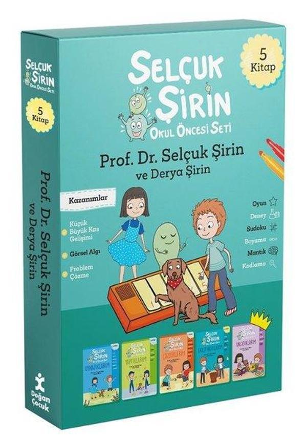 Selçuk Şirin Okul Öncesi Seti - 5 Kitap Takım - Doğan ve Egmont Yayıncılık - Image 1