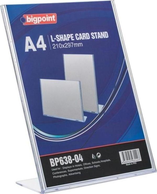 Bigpoint Kart Standı Dikey A4 - Image 1