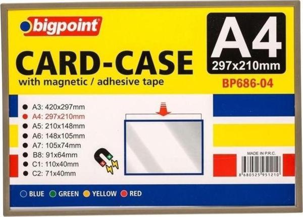 Bigpoint A4 Mıknatıslı(Magnetic) Afiş Muhafaza Kabı - Image 1