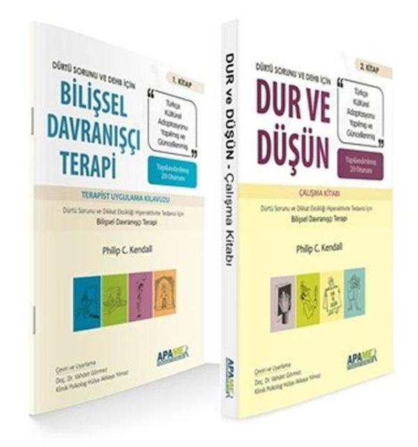 Dur ve Düşün Çalışma Kitabı Dürtü Sorunu ve DEHB İçin Bilişsel Davranışçı Terapi - Apamer - Image 1