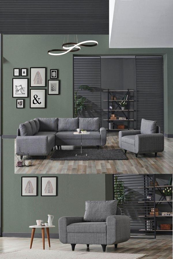 Kagu Corner Flavia Plus Köşe Takımı Berjerli - Image 1