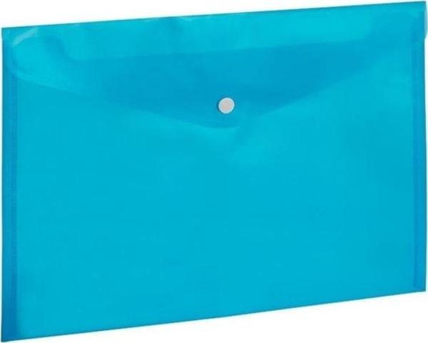 Kraf Çıtçıtlı Dosya A4 MAVİ - Image 1