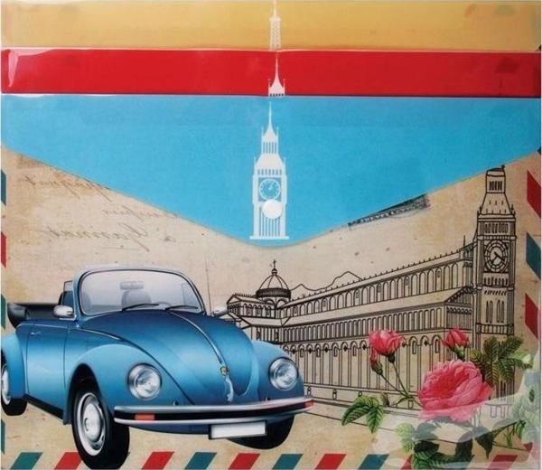 Südor Çıt Çıtlı Dosya Desenli Paris - Image 1