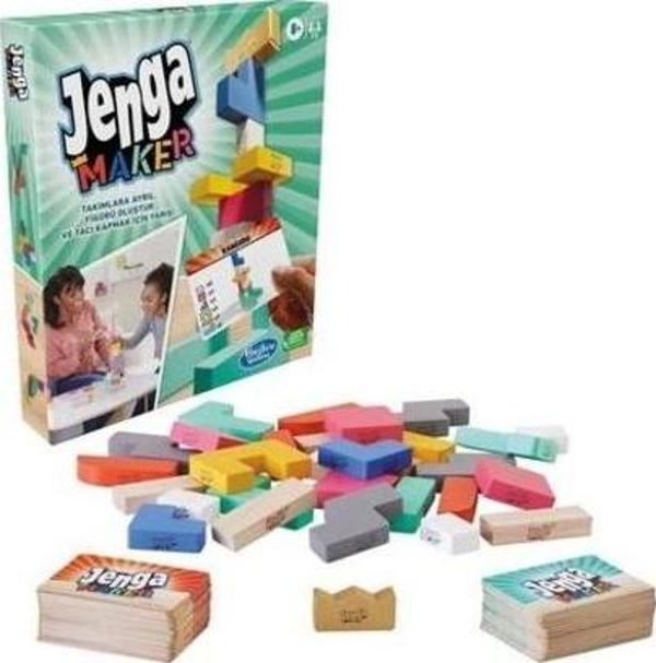 Hasbro HS-F4528 Jenga Maker Takım Oyunu - Image 1